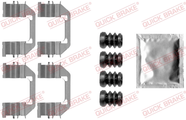 Accessory Kit, disc brake pad